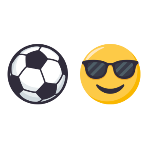 ⚽😎 Emoji Domain EmojiOne rendering